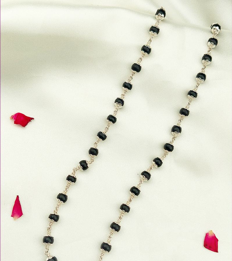 Radiant Silver Karimani Mala