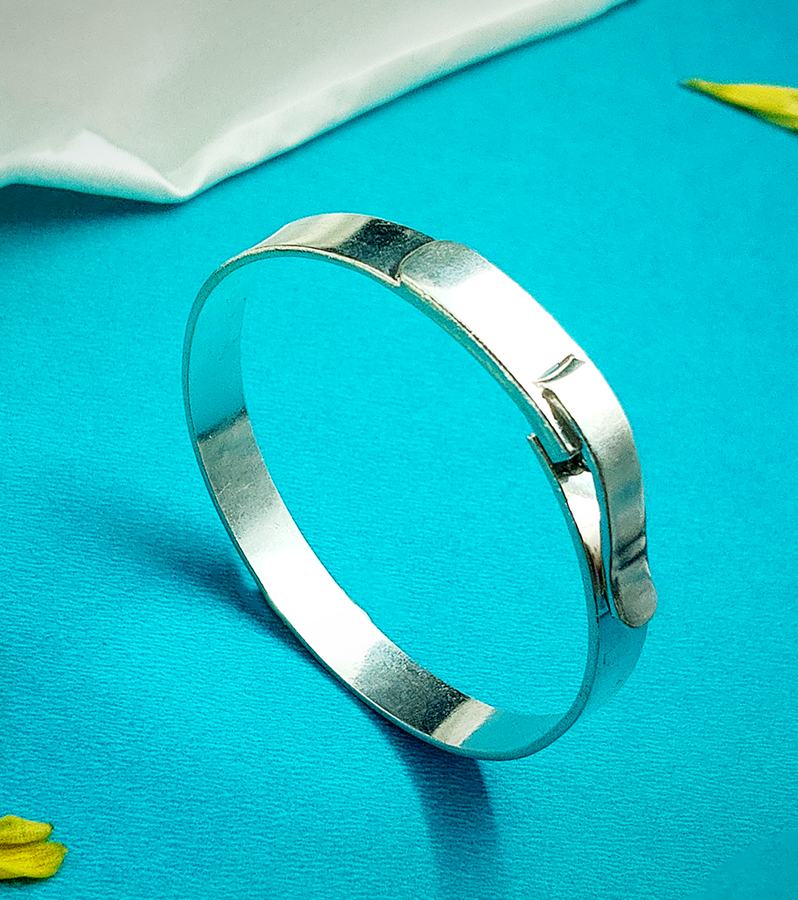Versatile Sterling Silver Sudeep Kada
